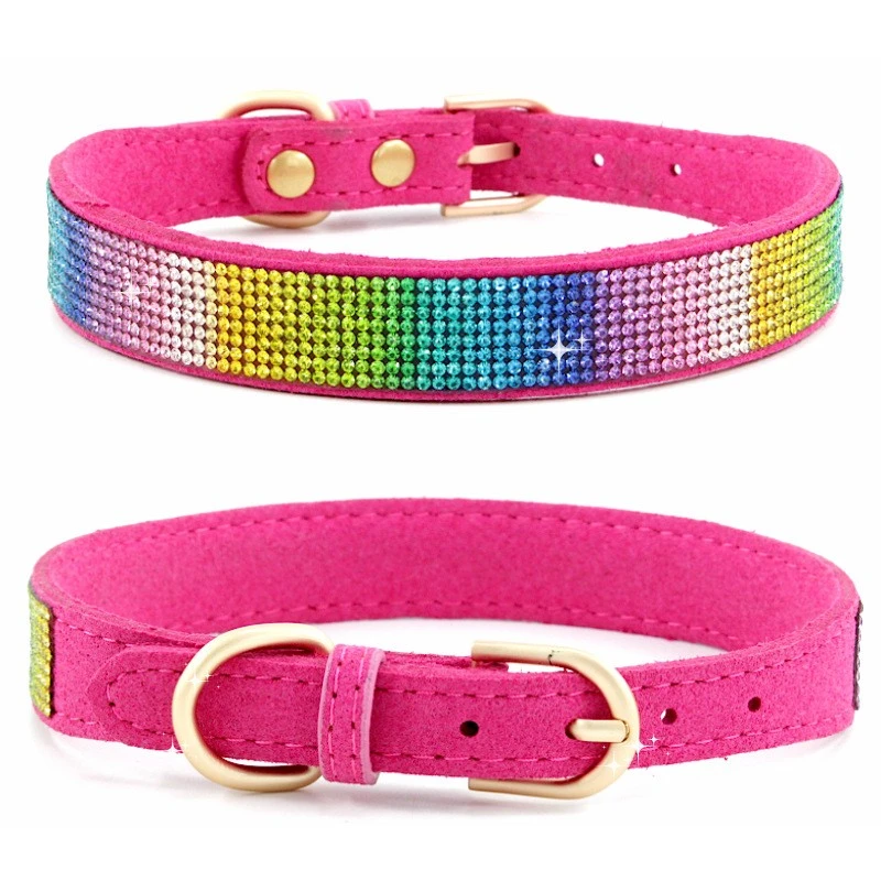 Pink Rhinestone Dog Collar price
