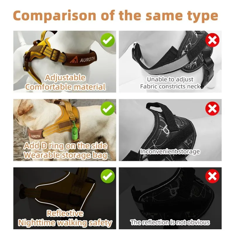 personalized no pull dog harness 3 personalized no pull dog harness 3