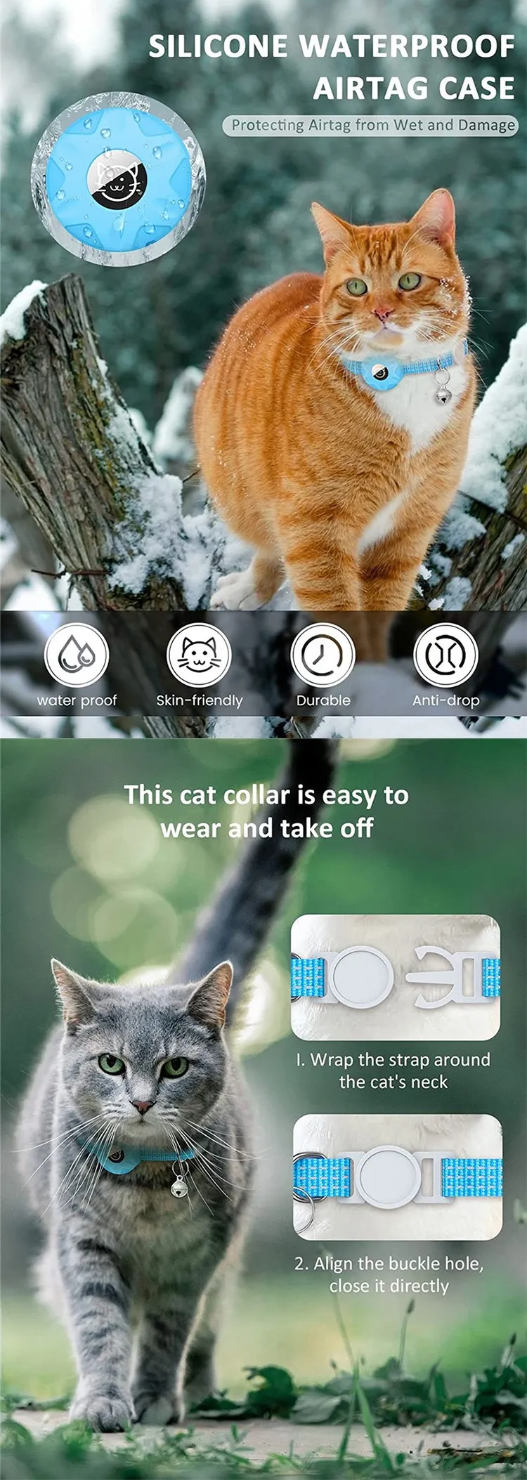 cat collar with bell 8 cat collar with bell 8